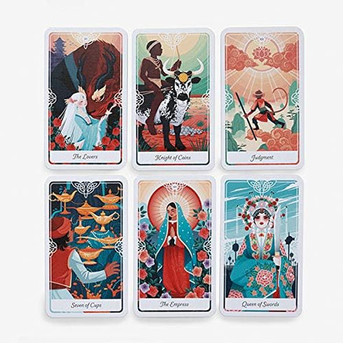 TAROT OF THE DIVINE: A DECK AND GUIDEBOOK INSPIRED BY DEITIES, FOLKLORE, AND FAI